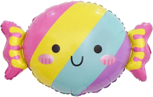 Шар (25''/64 см) Фигура, Сладкая конфета, 1 шт.